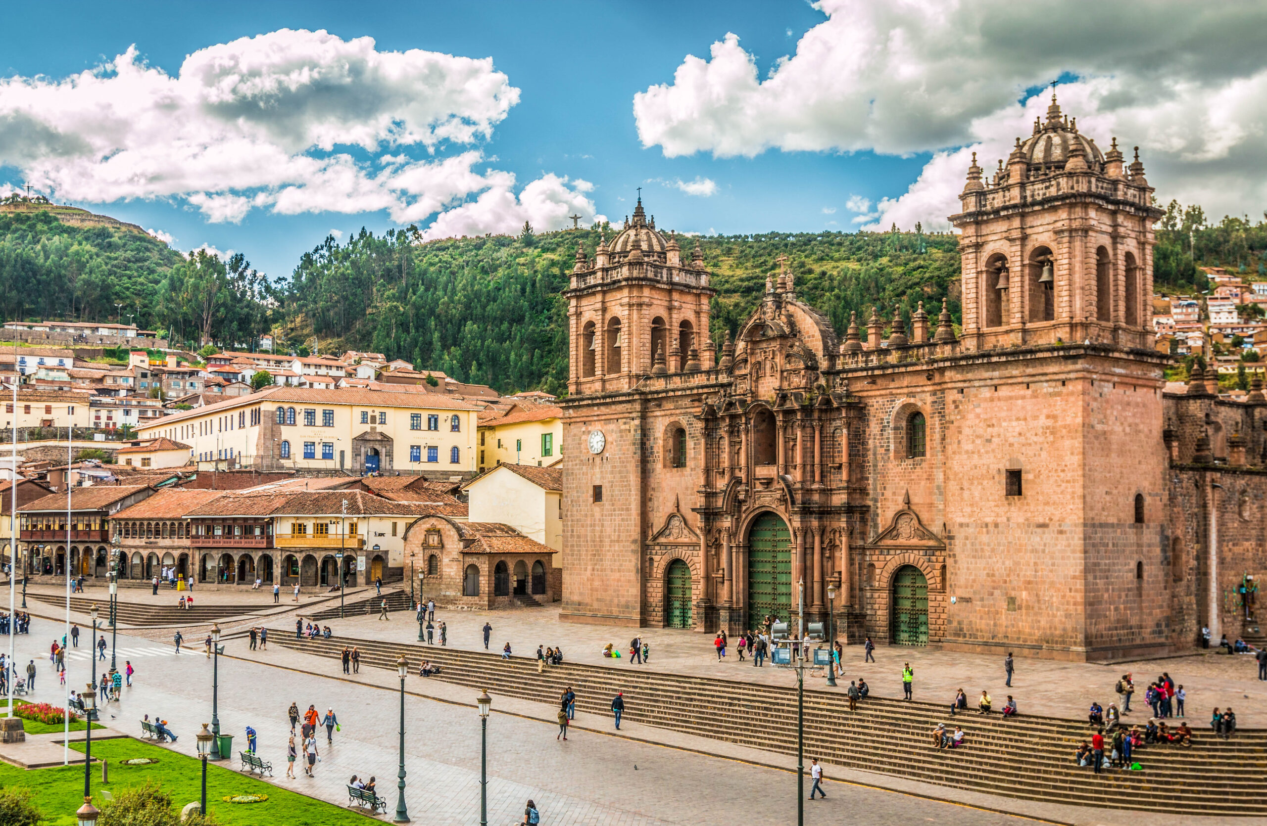 Cusco town in Peru