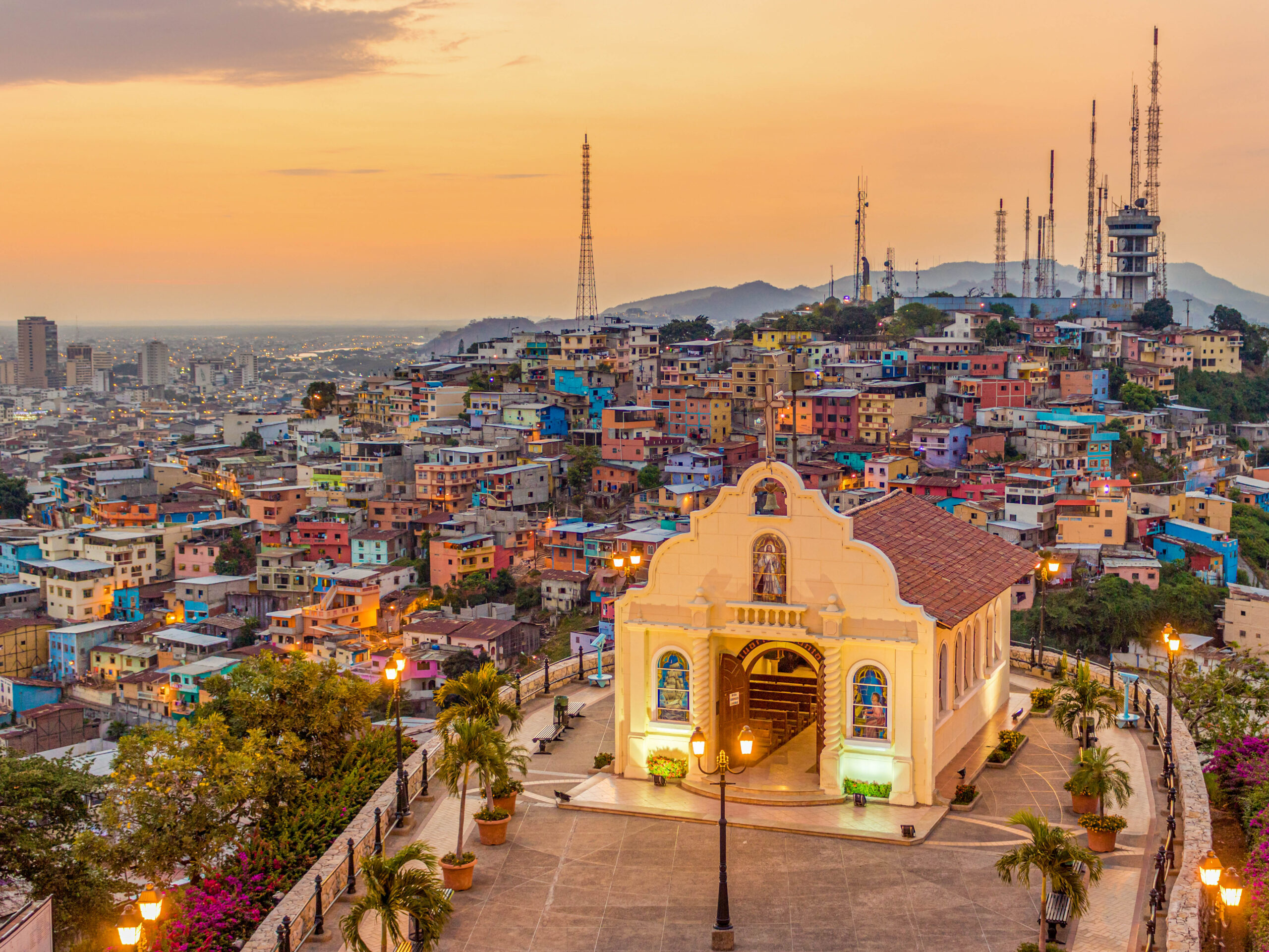 Santa Ana Hill in Guayaquil