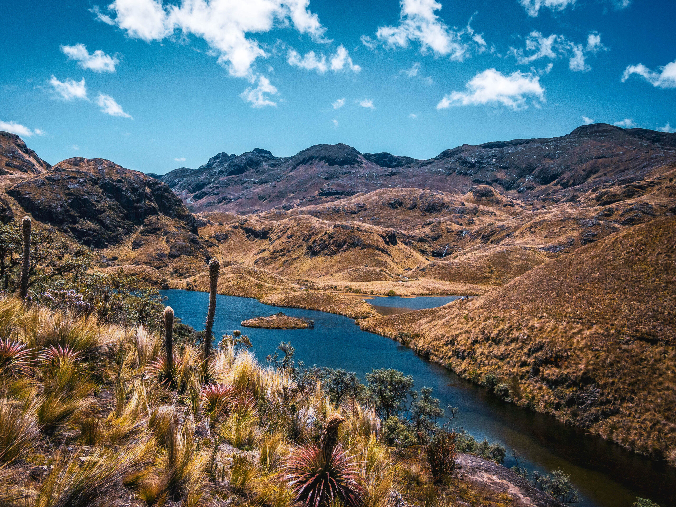 Cajas National Park in Ecuador