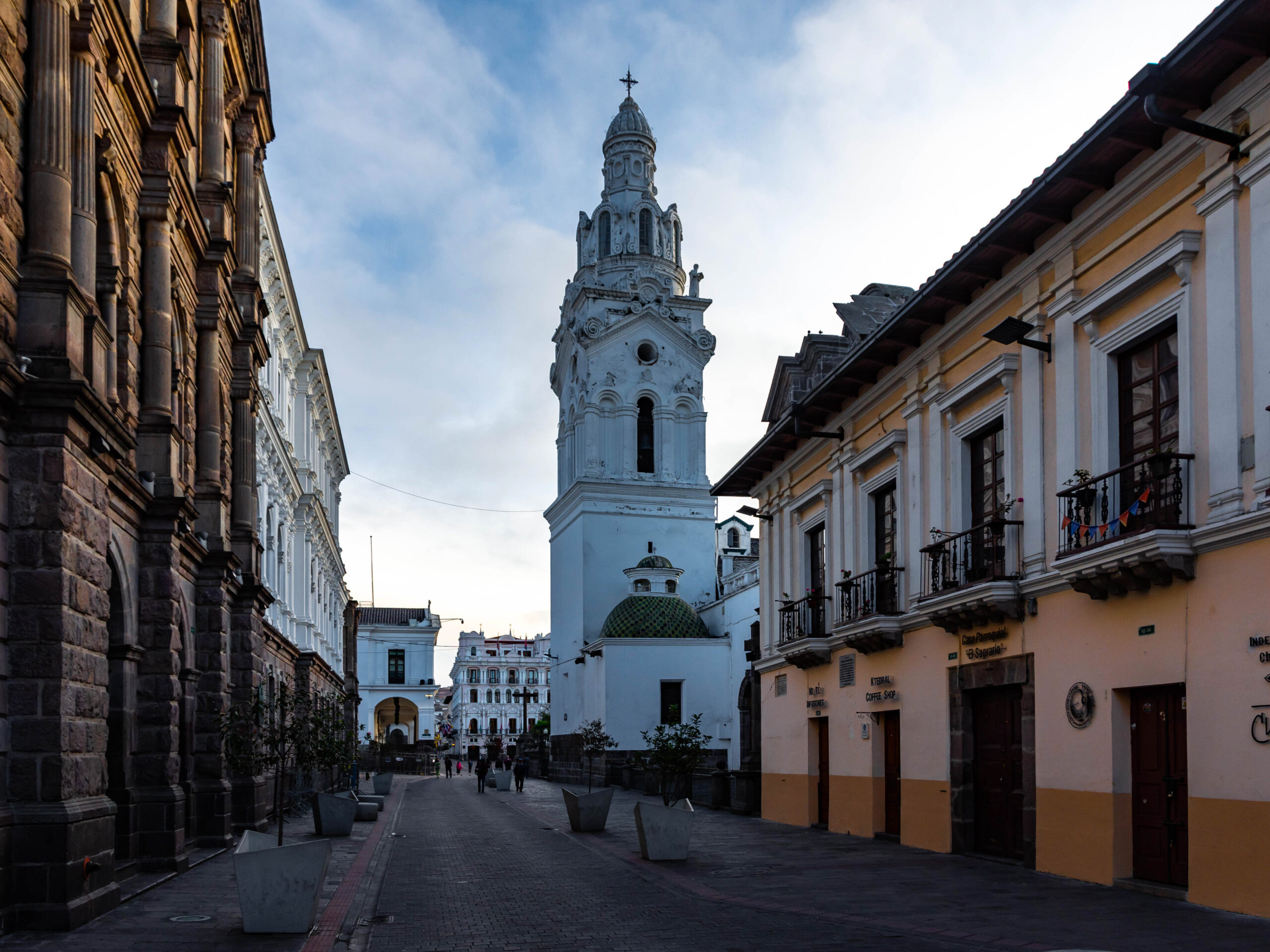 The old town of Quito