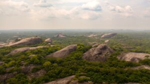 Granit domes of Kumana National Park